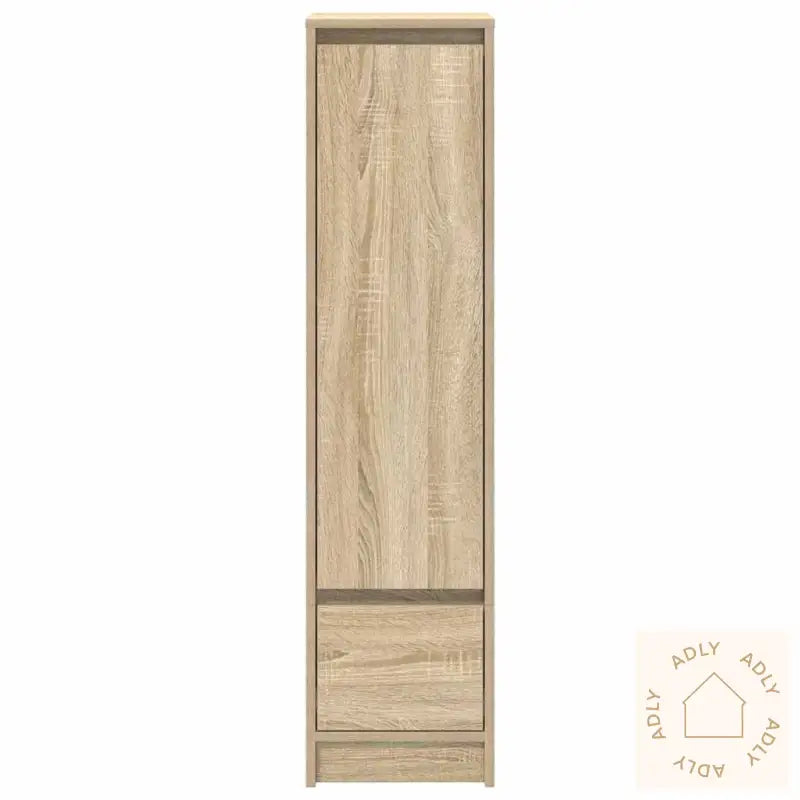 Highboard Sonoma Eik 29,5X34X119,5 Cm Konstruert Tre