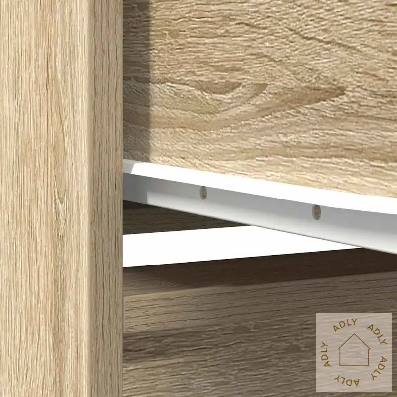 Highboard Sonoma Eik 29,5X34X119,5 Cm Konstruert Tre
