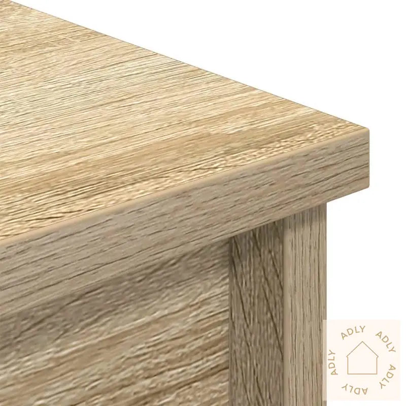 Highboard Sonoma Eik 50X35X180 Cm Konstruert Tre