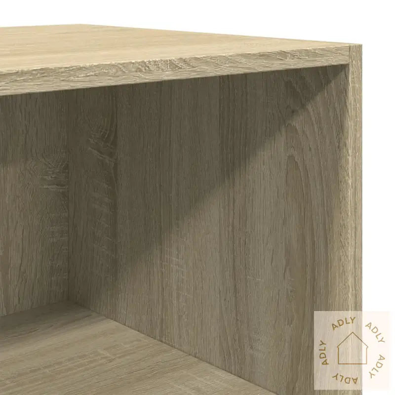 Highboard Sonoma Eik 40X41X185 Cm Konstruert Tre