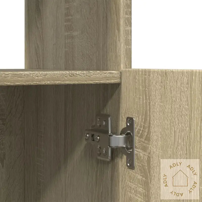 Highboard Sonoma Eik 63X33X100 Cm Konstruert Tre