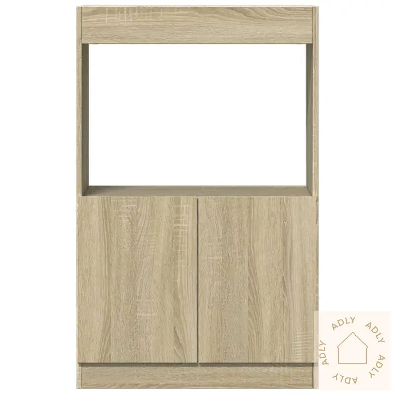 Highboard Sonoma Eik 63X33X100 Cm Konstruert Tre
