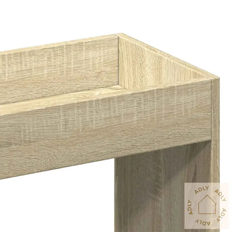 Highboard Sonoma Eik 92X33X100 Cm Konstruert Tre