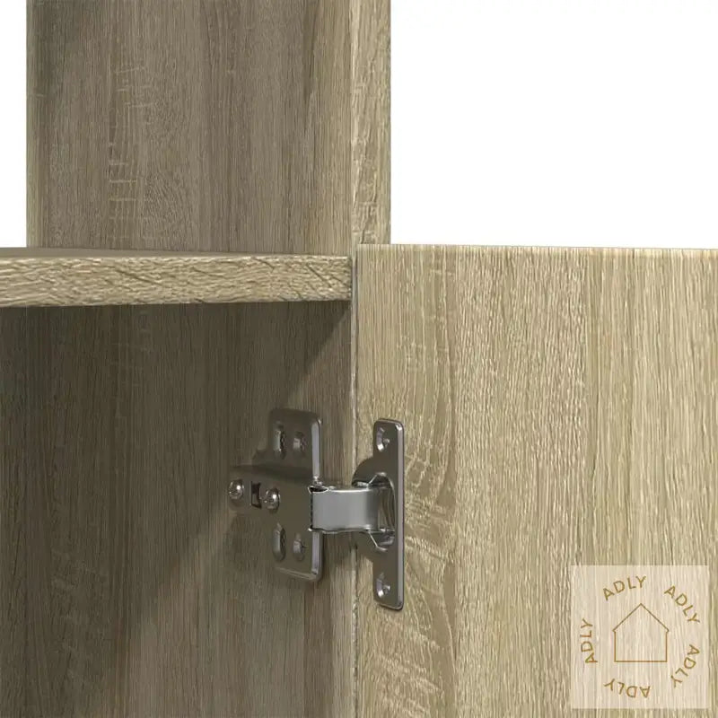 Highboard Sonoma Eik 92X33X100 Cm Konstruert Tre