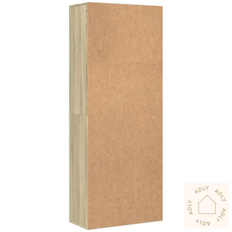 Highboard Sonoma Eik 70X35X180 Cm Konstruert Tre