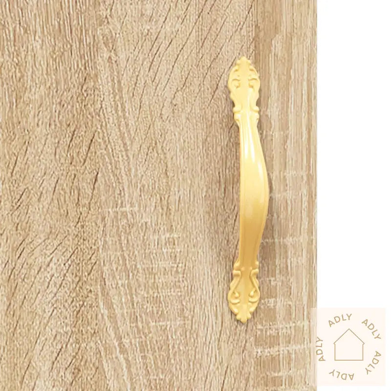 Highboard Sonoma Eik 69,5X31X115 Cm Konstruert Tre