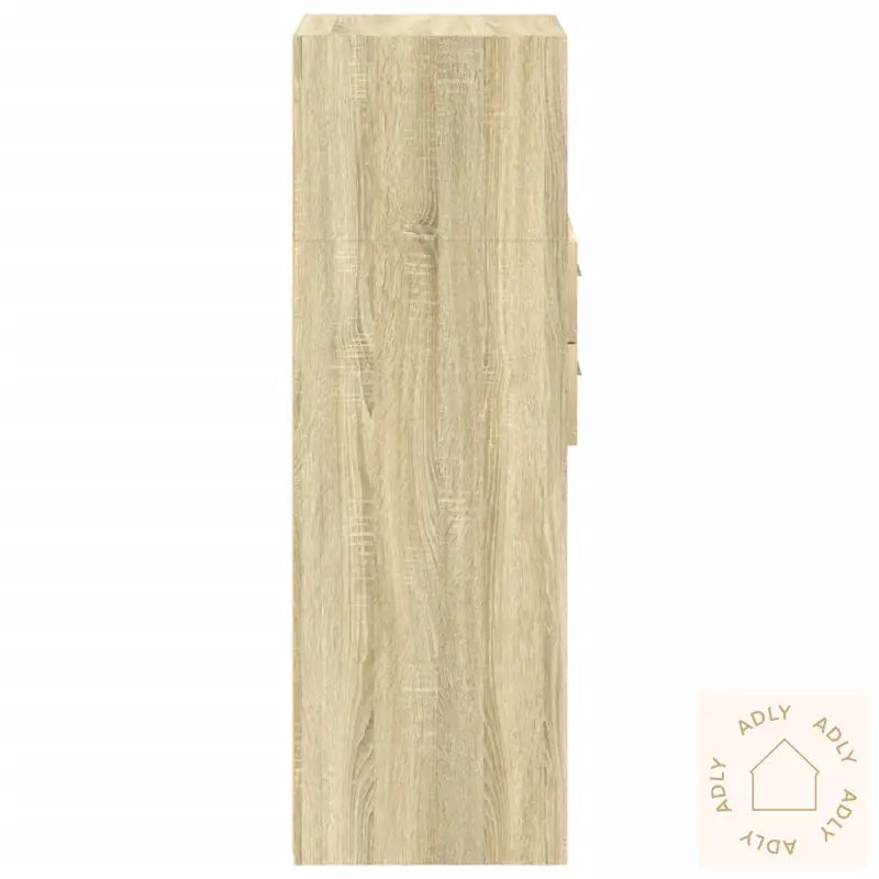 Hylle Sonoma Eik 45X42,5X124 Cm Konstruert Tre