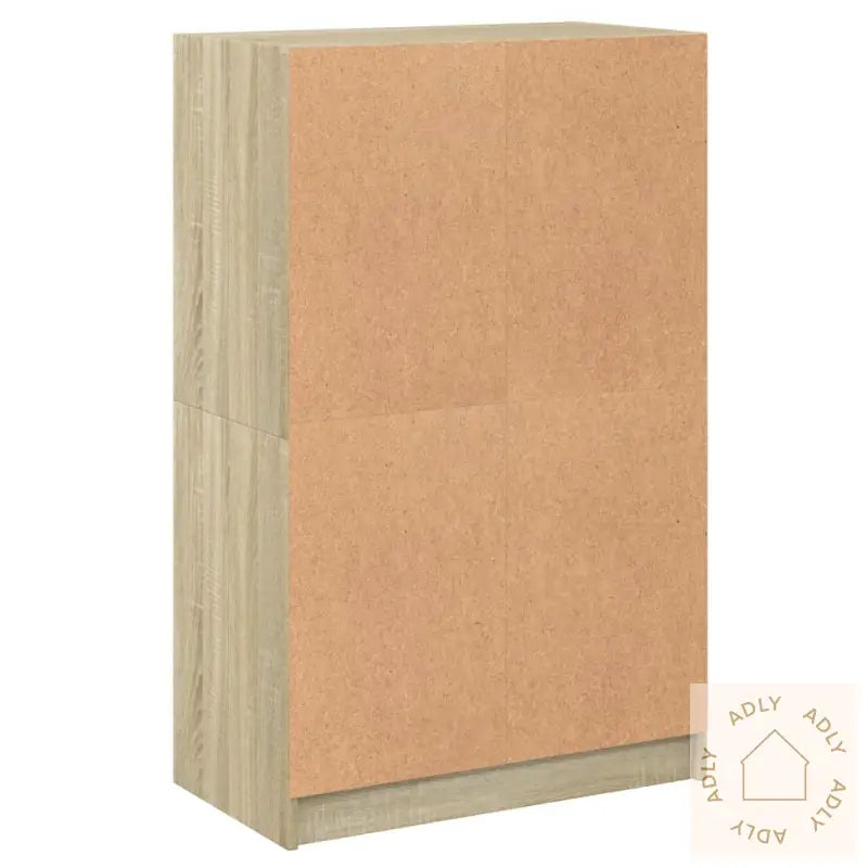 Highboard Med Dører Sonoma Eik 68X37X109 Cm Konstruert Tre