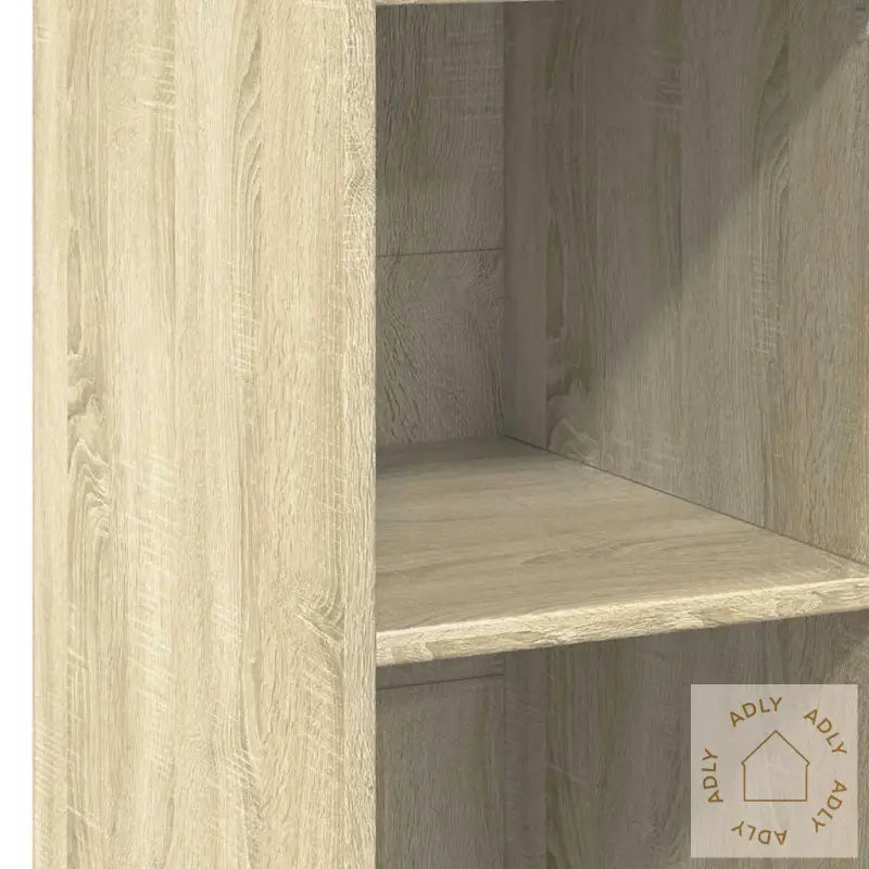 Hylle Sonoma Eik 40X41X124 Cm Konstruert Tre