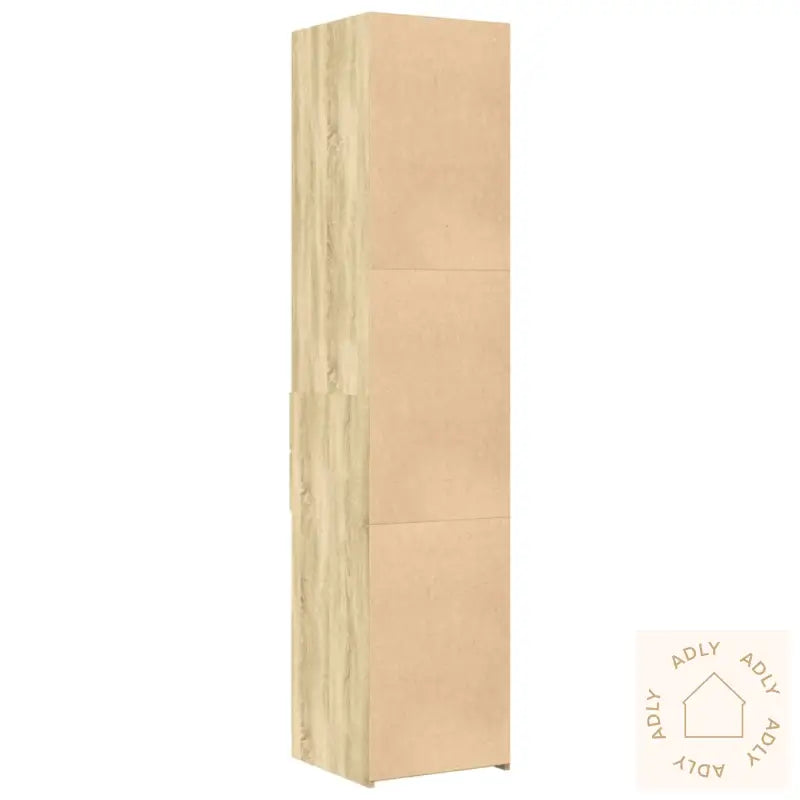 Hylle Sonoma Eik 40X42,5X185 Cm Konstruert Tre