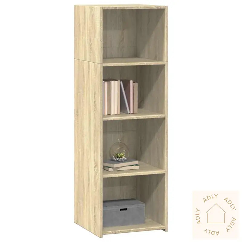 Hylle Sonoma Eik 40X41X124 Cm Konstruert Tre