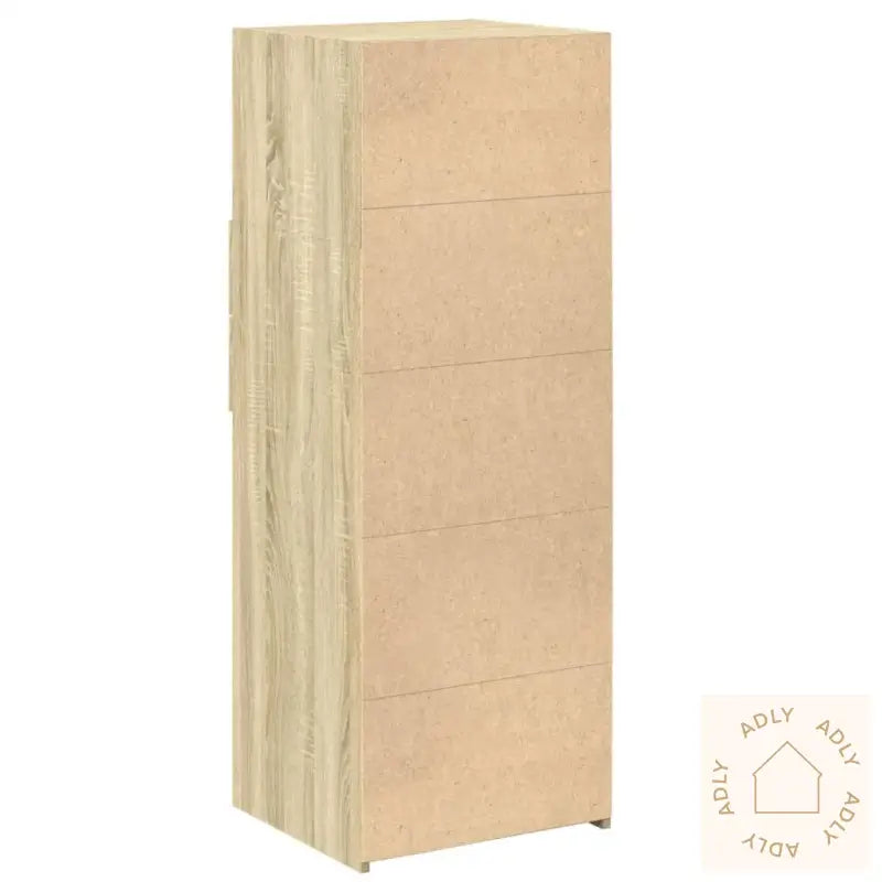 Hylle Sonoma Eik 45X42,5X124 Cm Konstruert Tre