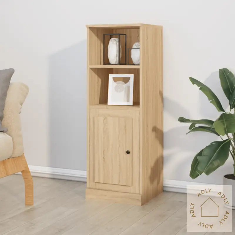 Highboard Sonoma Eik 36X35,5X103,5 Cm Konstruert Tre