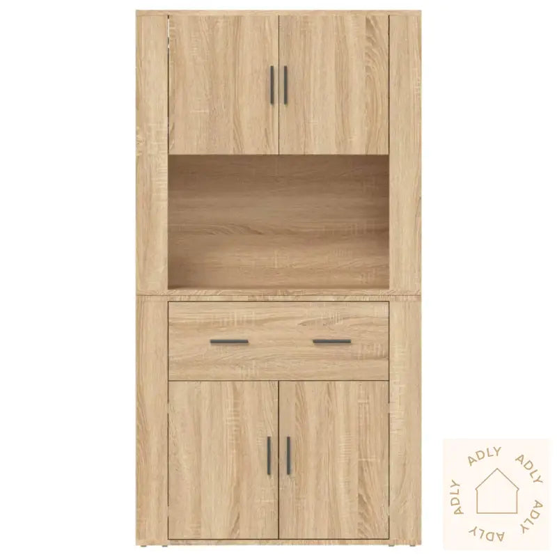 Highboard Sonoma Eik Konstruert Tre