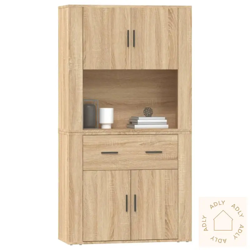 Highboard Sonoma Eik Konstruert Tre