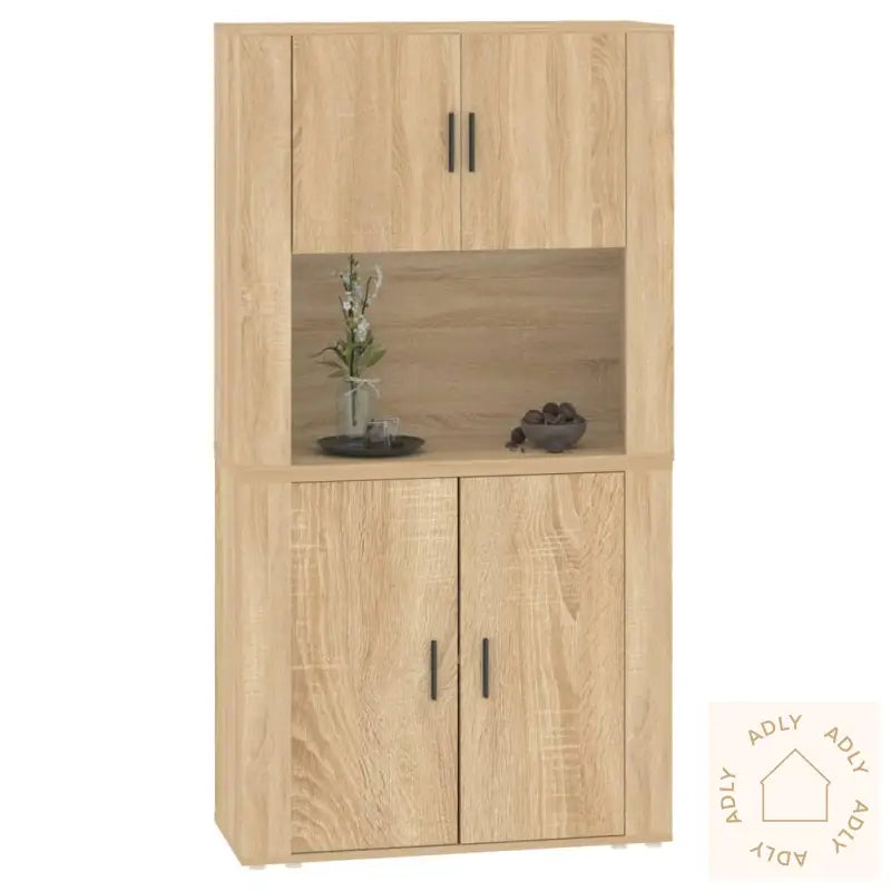 Highboard Sonoma Eik Konstruert Tre