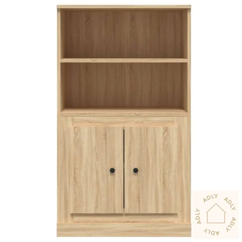 Highboard Sonoma Eik 60X35,5X103,5 Cm Konstruert Tre