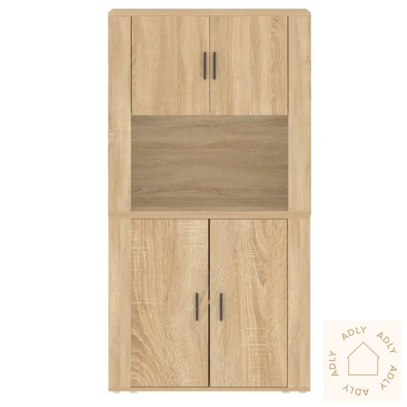Highboard Sonoma Eik Konstruert Tre