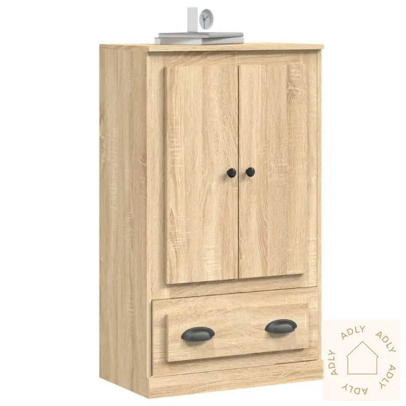 Highboard Sonoma Eik 60X35,5X103,5 Cm Konstruert Tre