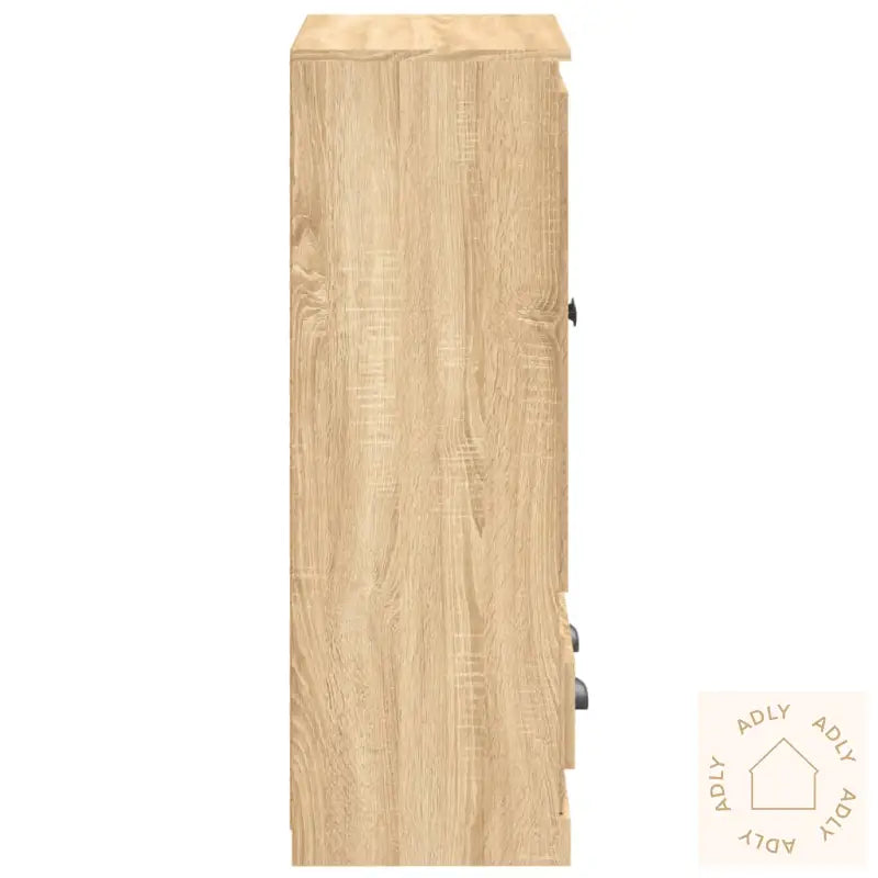 Highboard Sonoma Eik 60X35,5X103,5 Cm Konstruert Tre