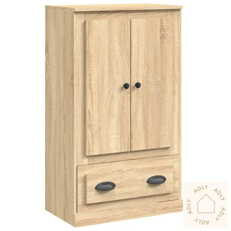 Highboard Sonoma Eik 60X35,5X103,5 Cm Konstruert Tre
