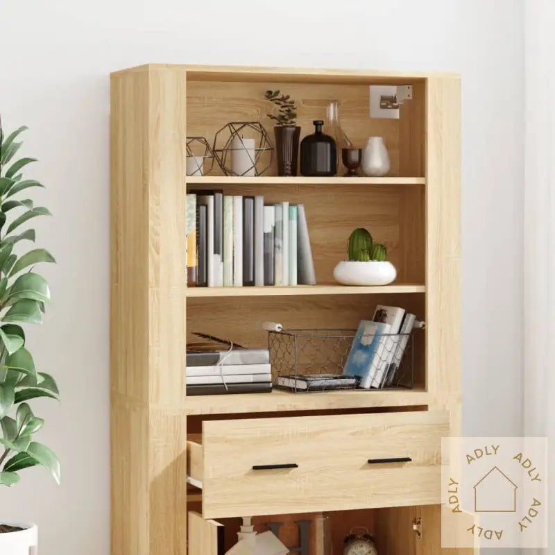 Highboard Sonoma Eik Konstruert Tre