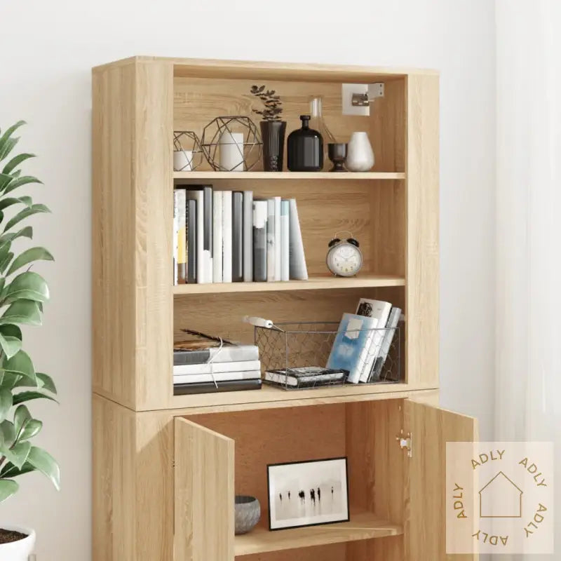 Highboard Sonoma Eik Konstruert Tre