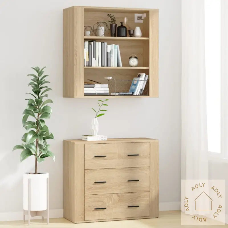 Highboard Sonoma Eik Konstruert Tre