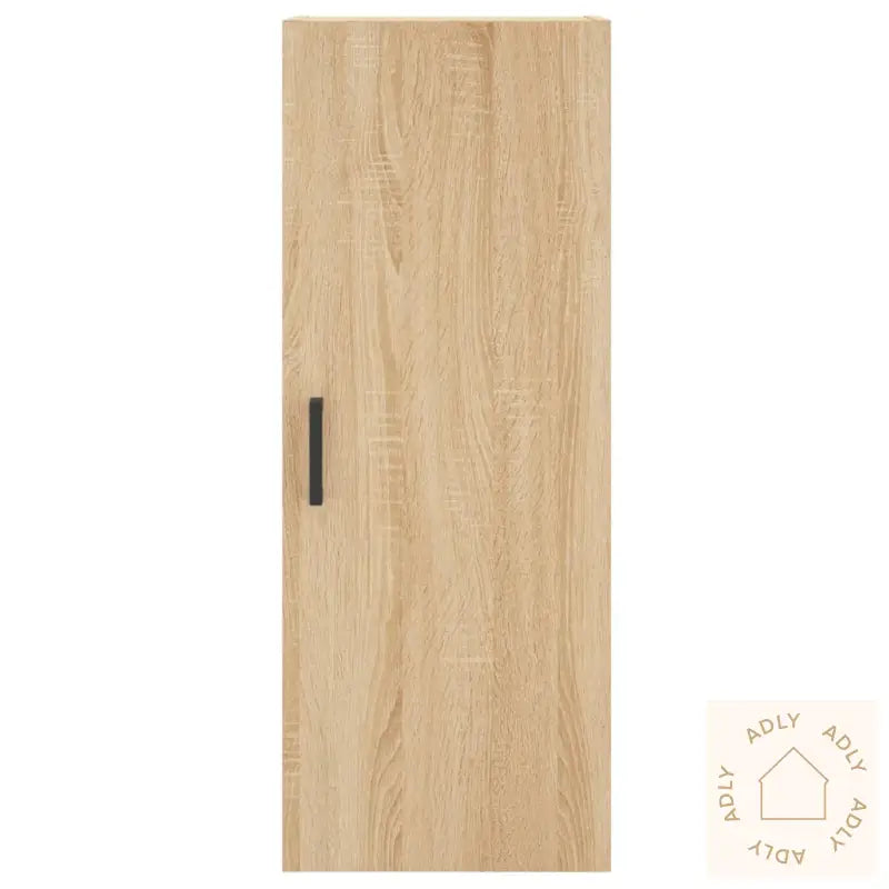 Highboard Sonoma Eik 34,5X34X180 Cm Konstruert Tre