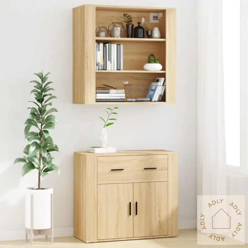 Highboard Sonoma Eik Konstruert Tre