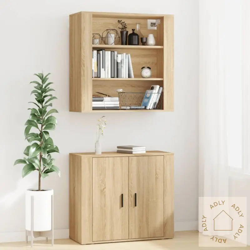 Highboard Sonoma Eik Konstruert Tre