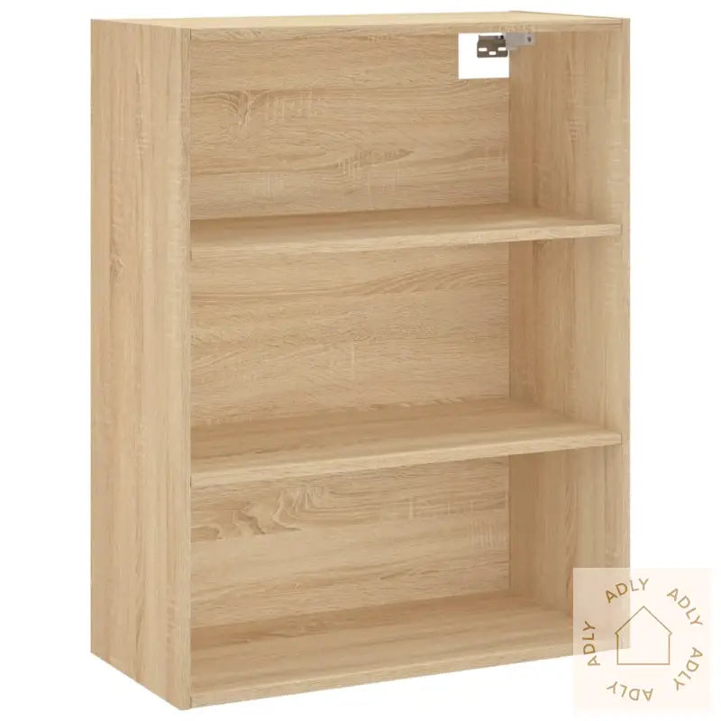 Highboard Sonoma Eik 69,5X34X180 Cm Konstruert Tre