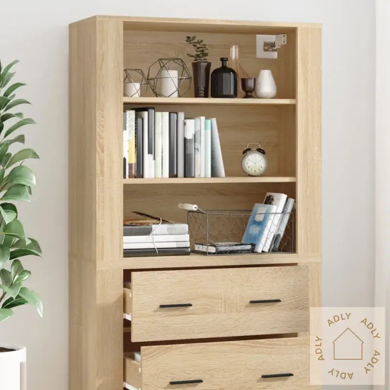 Highboard Sonoma Eik Konstruert Tre