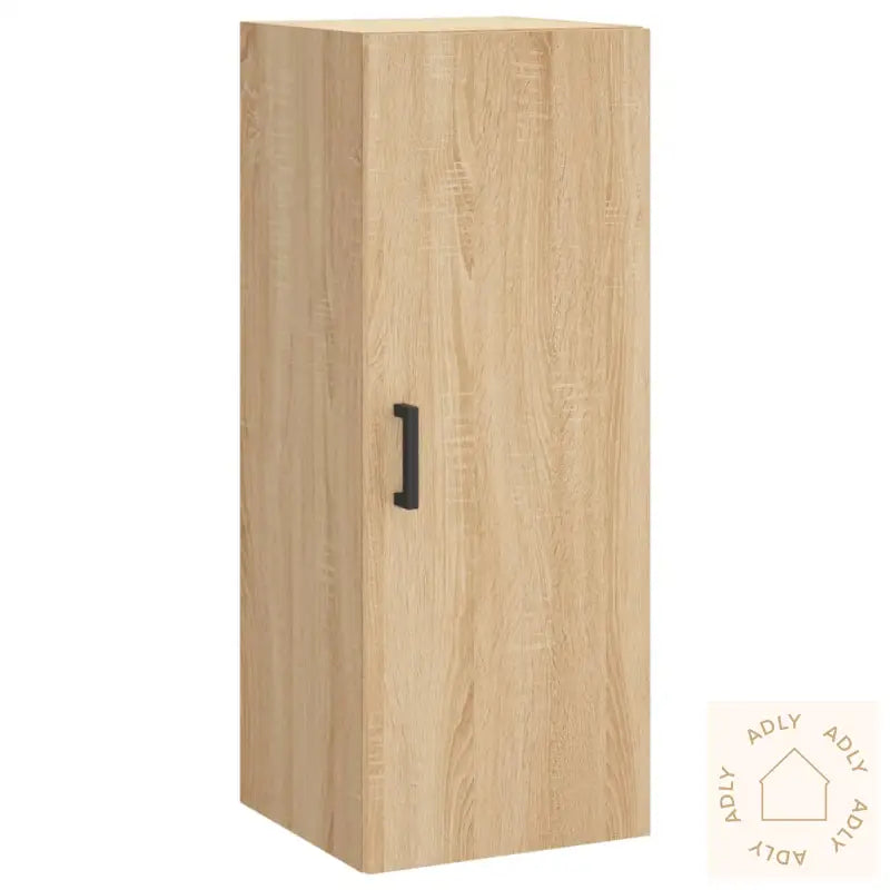 Highboard Sonoma Eik 34,5X34X180 Cm Konstruert Tre