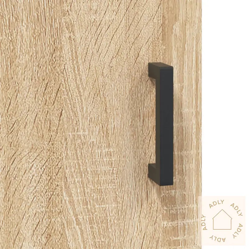 Highboard Sonoma Eik 69,5X34X180 Cm Konstruert Tre