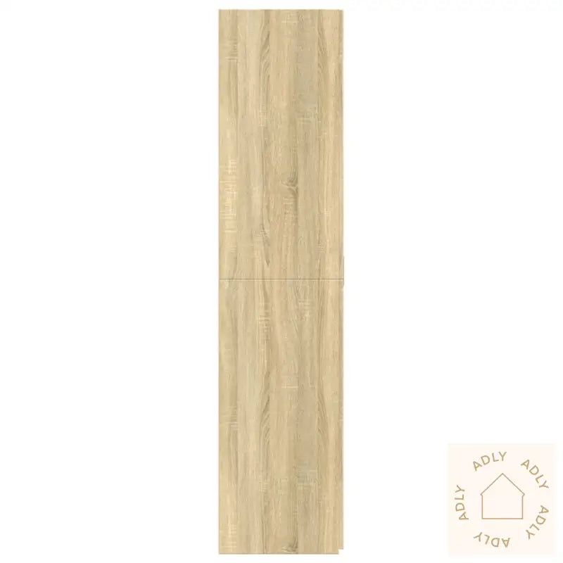 Highboard Sonoma Eik 70X42,5X185 Cm Konstruert Tre