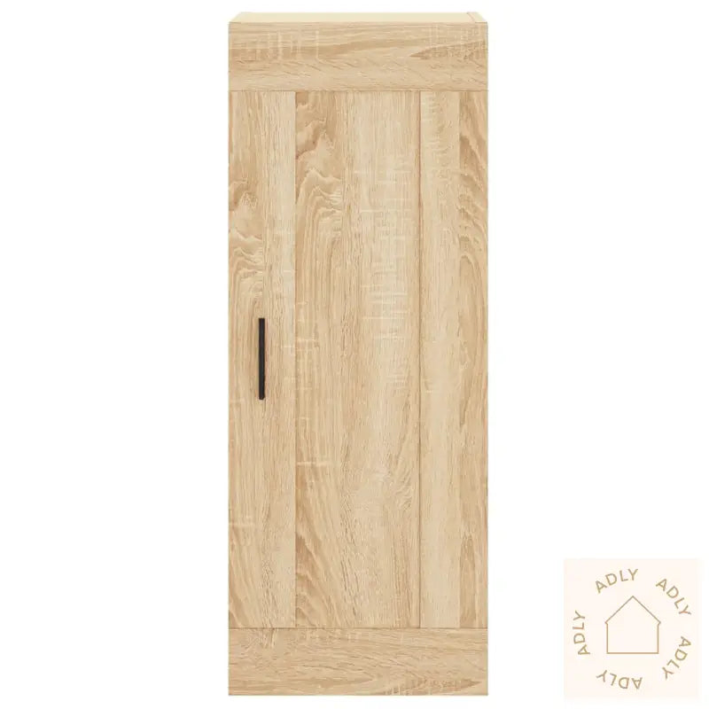 Highboard Sonoma Eik 34,5X34X180 Cm Konstruert Tre