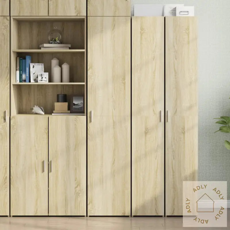 Hylle Sonoma Eik 40X42,5X185 Cm Konstruert Tre