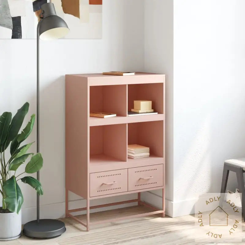 Highboard Rosa 68X39X111,5 Cm Stål