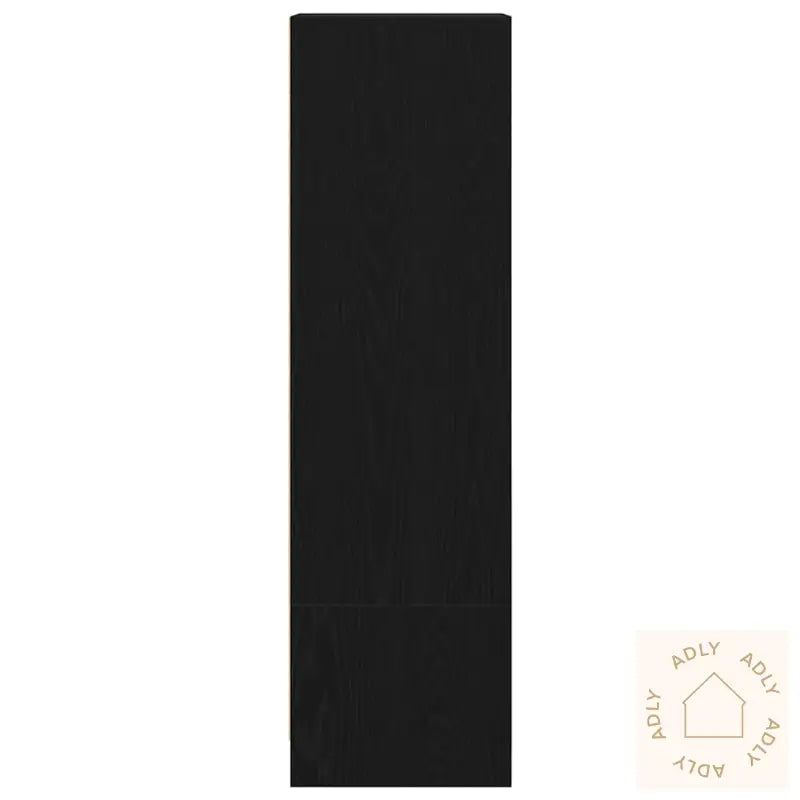 Høybord Svart Eik 29,5X34X119,5 Cm Konstruert Tre