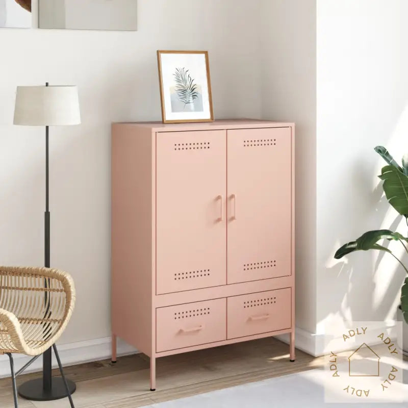 Highboard Rosa 68X39X101,5 Cm Stål