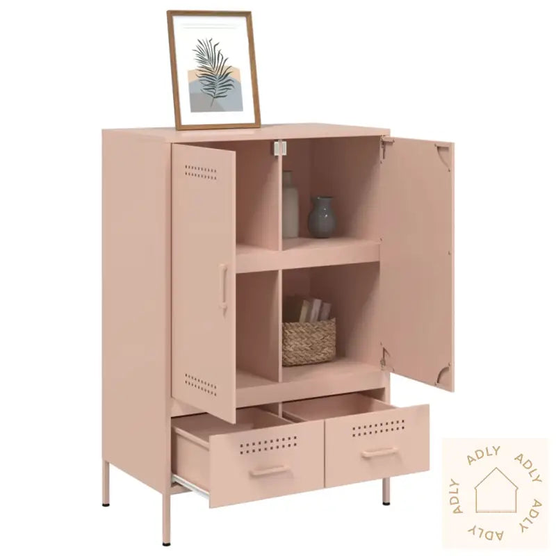 Highboard Rosa 68X39X101,5 Cm Stål