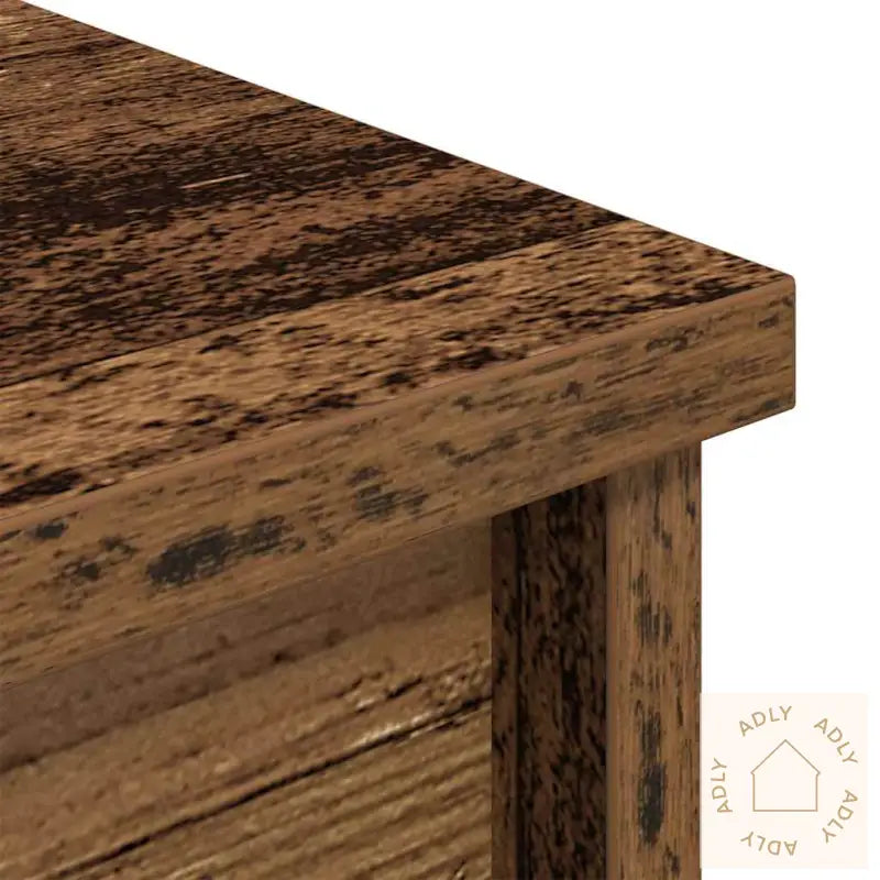 Highboard Gammelt Tre 37,5X35X180 Cm Konstruert Tre