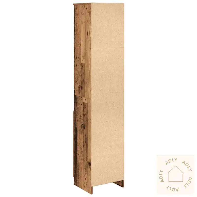 Highboard Gammelt Tre 37,5X35X180 Cm Konstruert Tre