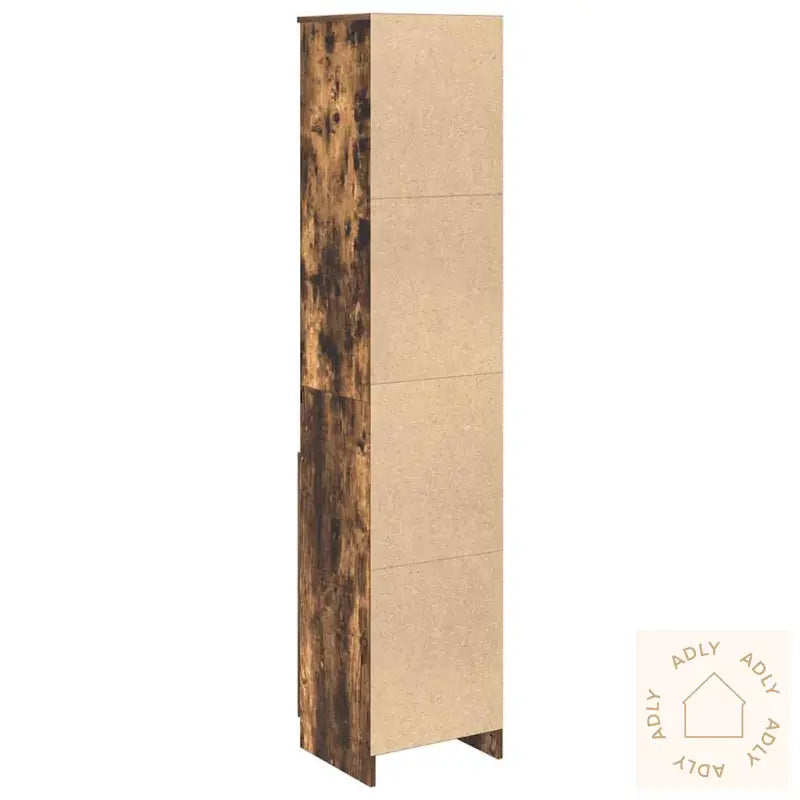 Høybord Røkt Eik 37,5X35X180 Cm Konstruert Tre