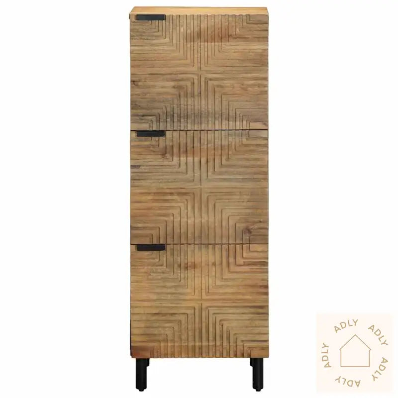 Highboard Brun 40X33X110 Cm Heltre Mango