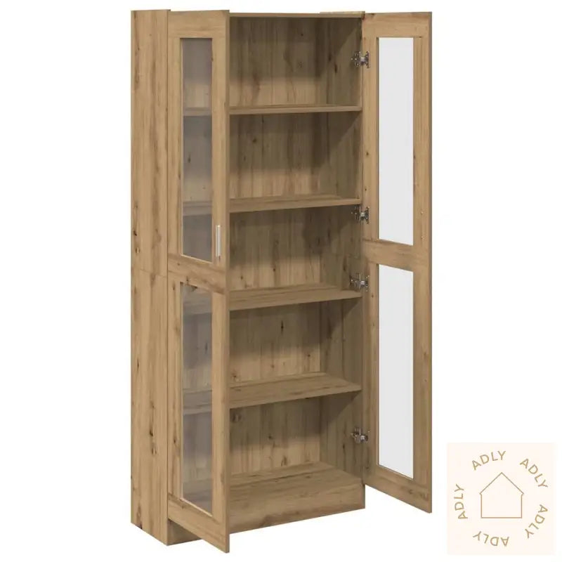 Highboard Artisan Eik 82,5X30,5X185 Cm Konstruert Tre