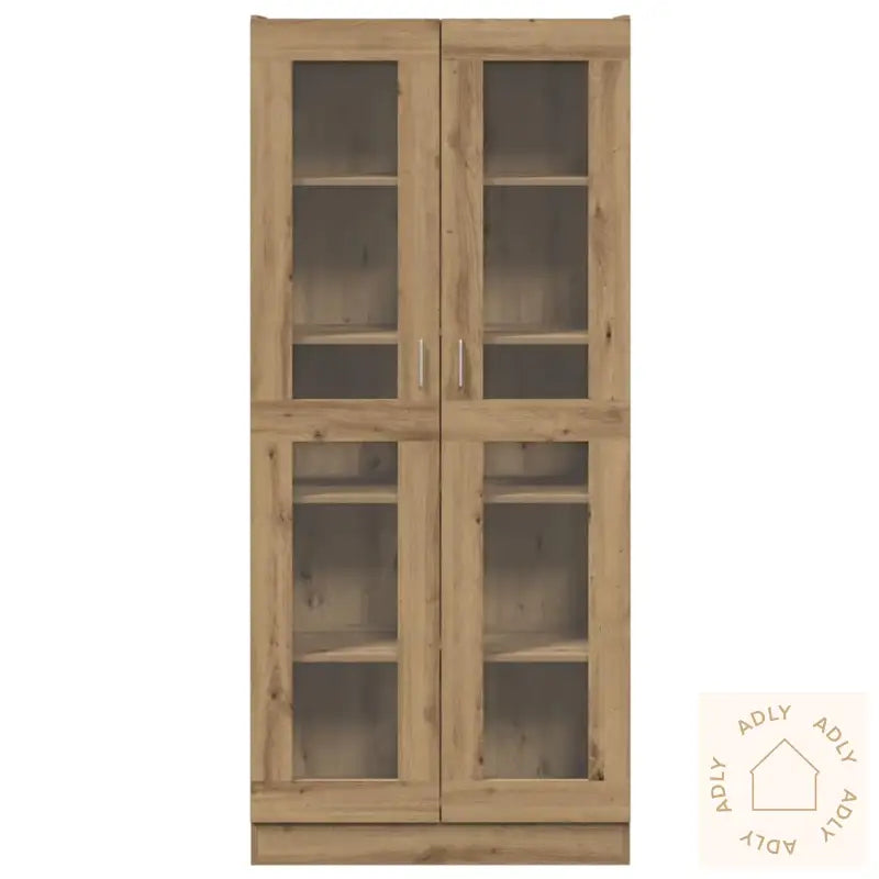 Highboard Artisan Eik 82,5X30,5X185 Cm Konstruert Tre