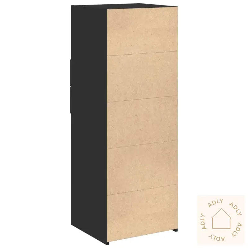 Hylle Svart 45X42,5X124 Cm Konstruert Tre