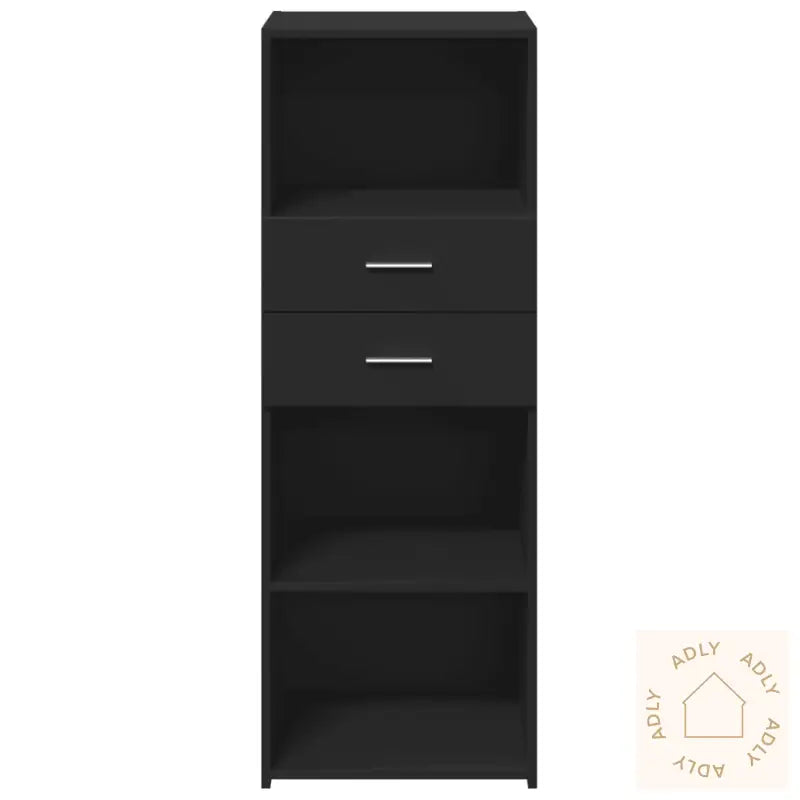 Hylle Svart 45X42,5X124 Cm Konstruert Tre